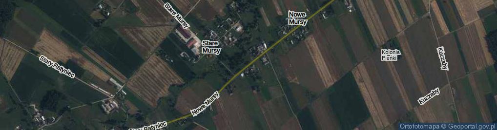 Zdjęcie satelitarne Nowe Mursy ul.